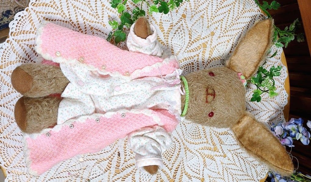 ☆ご予約済です。国内作家様 タレ耳うさぎ