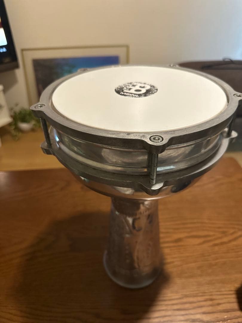 Meinl ボンゴ 黒とシルバー ハードケース付き