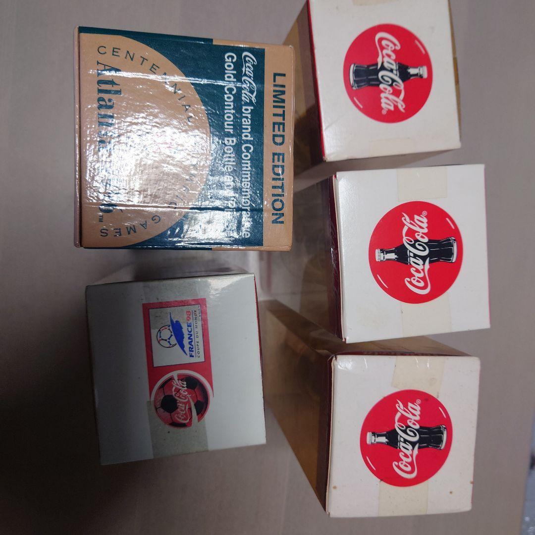 コカ・コーラ 限定金メッキボトル 5本セット