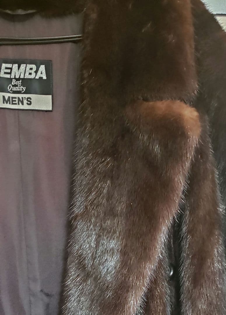 ミンクロングコート