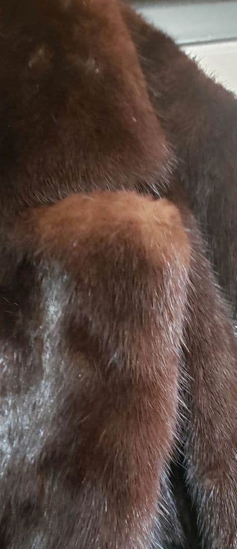 ミンクロングコート