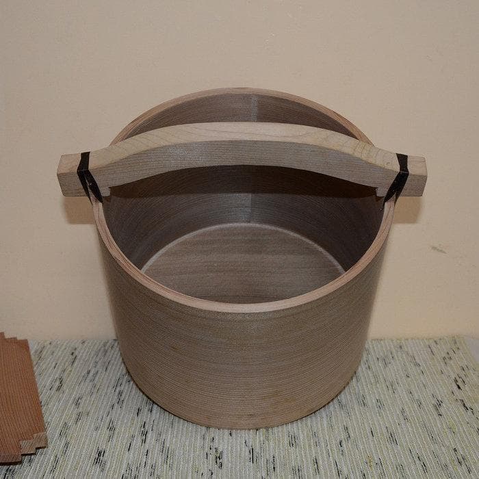 茶道具　露地道具　湯桶　杉 中古品　送料込み