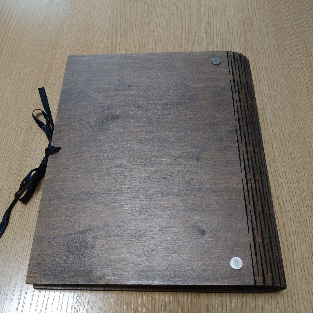 木製五芒星彫刻　魔導書