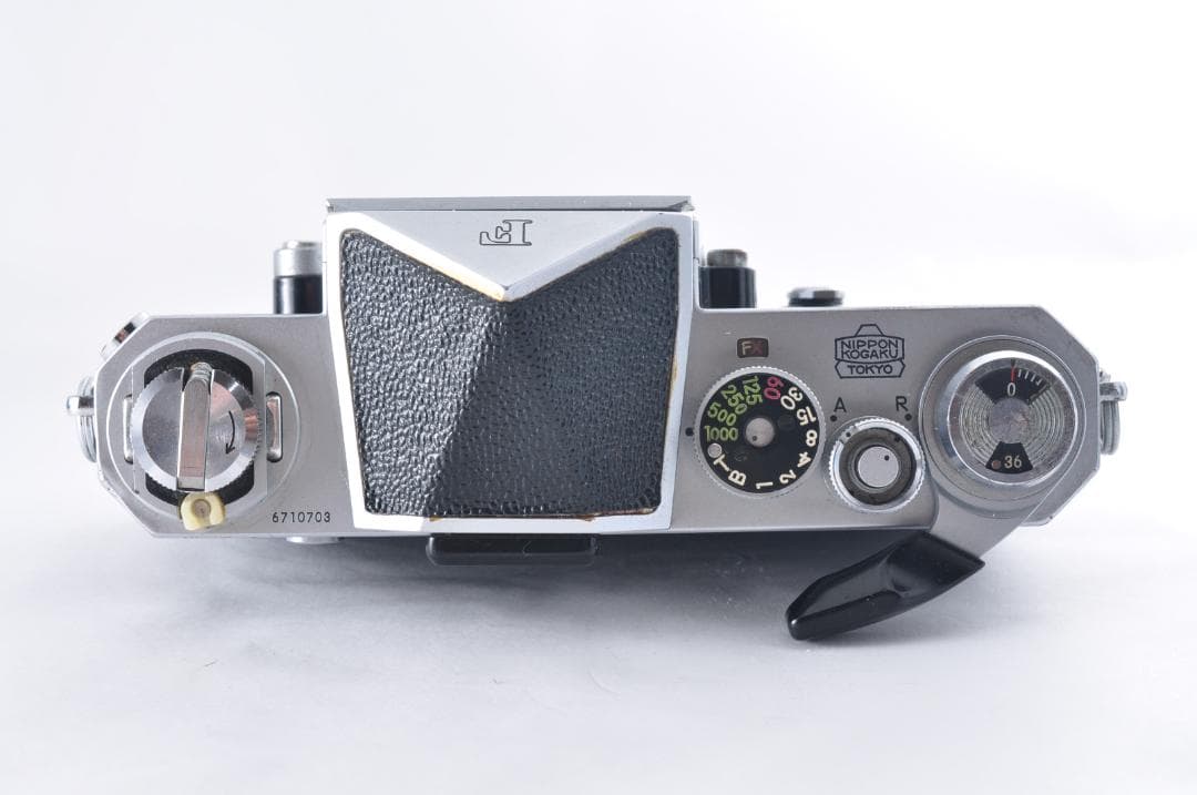 Nikon F アイレベル フィルムカメラ シルバー 671万番台 富士山マーク