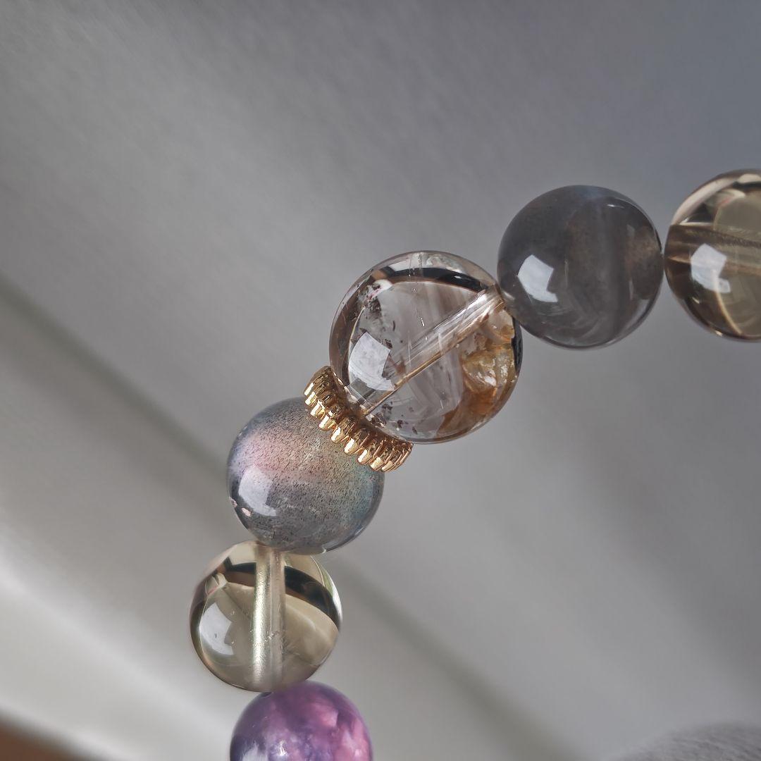 専用です♡新作♡モザンビーク産ローズクォーツ、グラファイトインクォーツ、オーソク