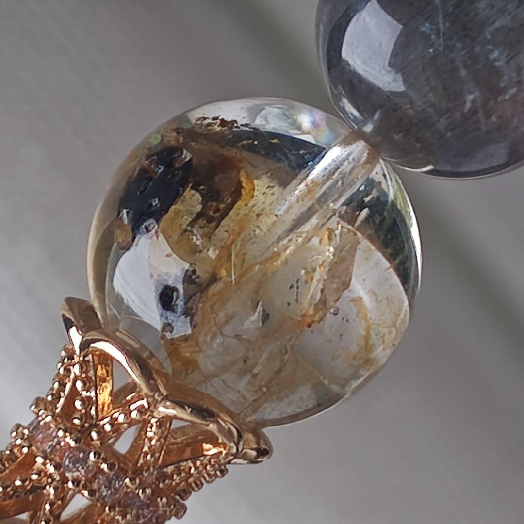 専用です♡新作♡モザンビーク産ローズクォーツ、グラファイトインクォーツ、オーソク