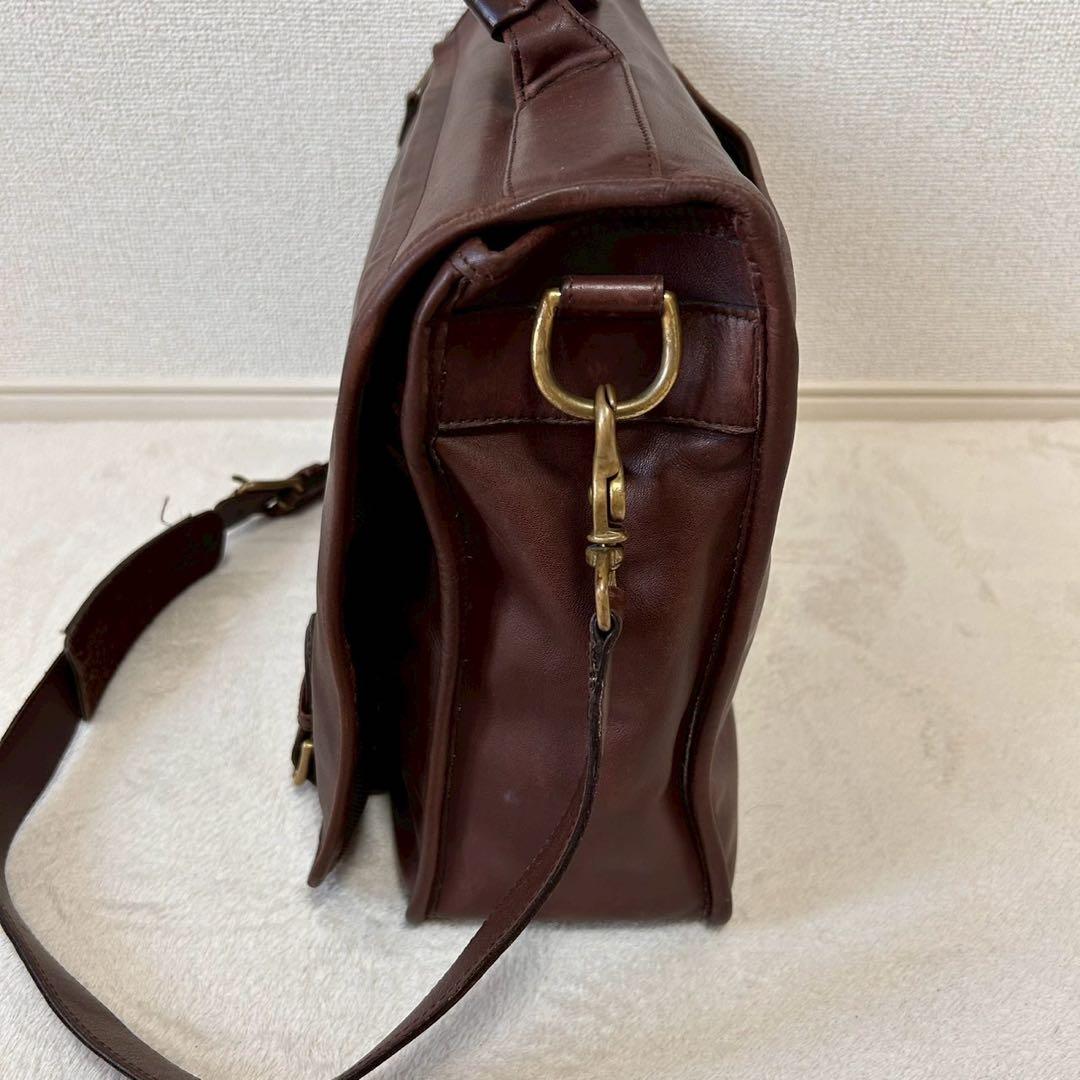 coach ビジネスバッグ 2way 0514 本革 オールドコーチ ブラウン