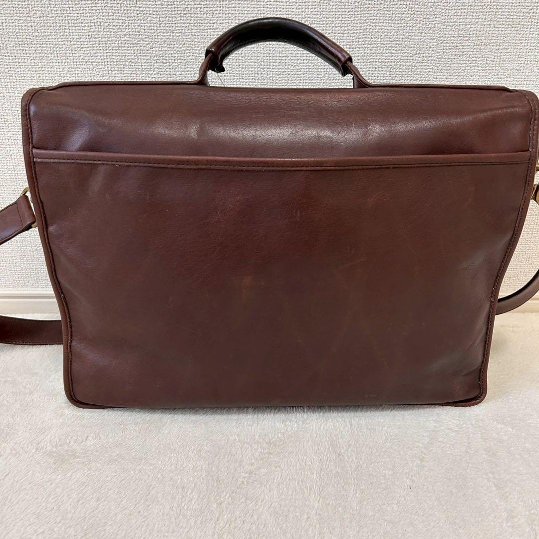 coach ビジネスバッグ 2way 0514 本革 オールドコーチ ブラウン