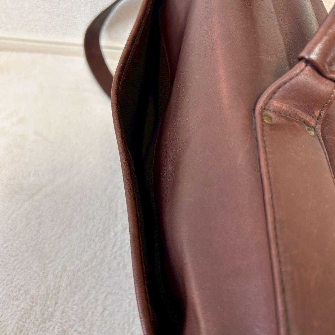 coach ビジネスバッグ 2way 0514 本革 オールドコーチ ブラウン