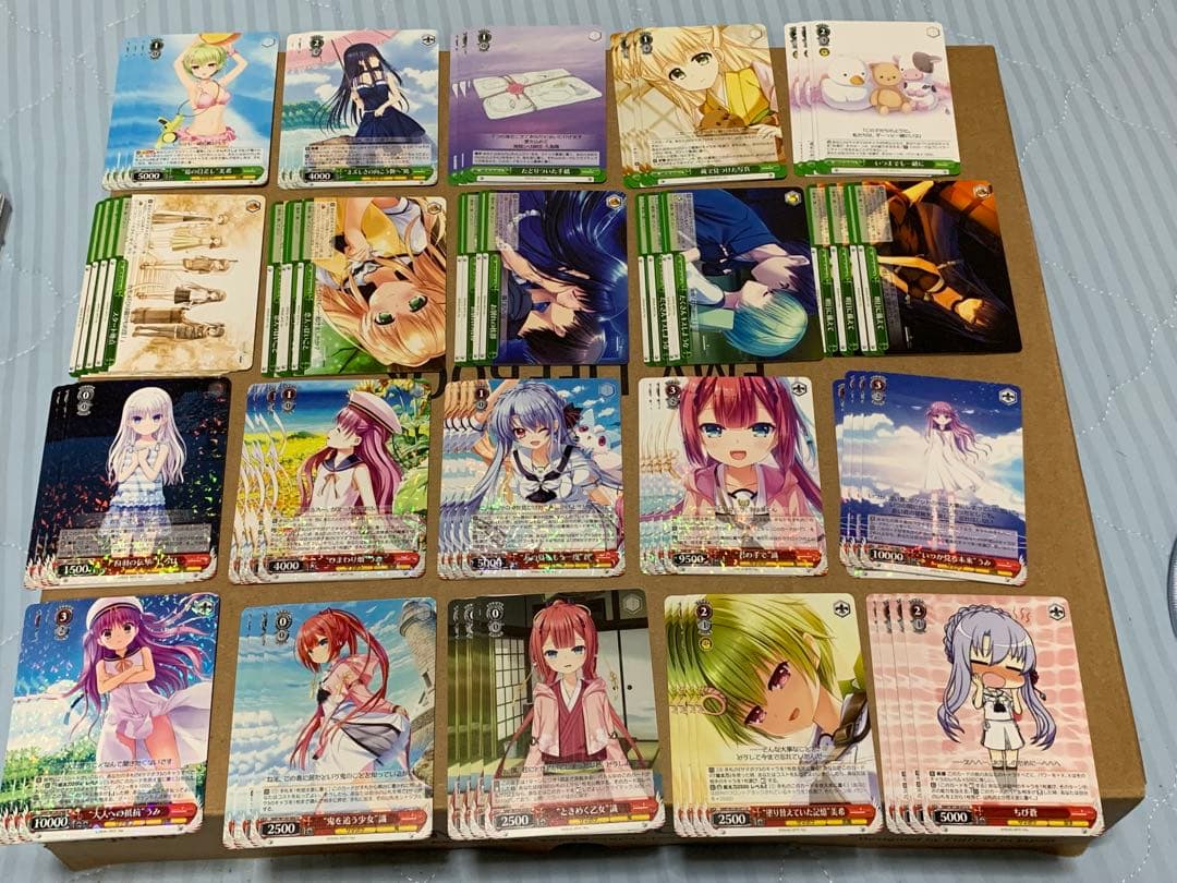 ヴァイスシュヴァルツ Summer Pockets サマポケ RR以下4コン