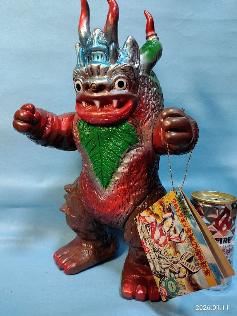 昭和レトロ ブルマァク 1990年代 ジャイアントミクラス ソフビ 怪獣