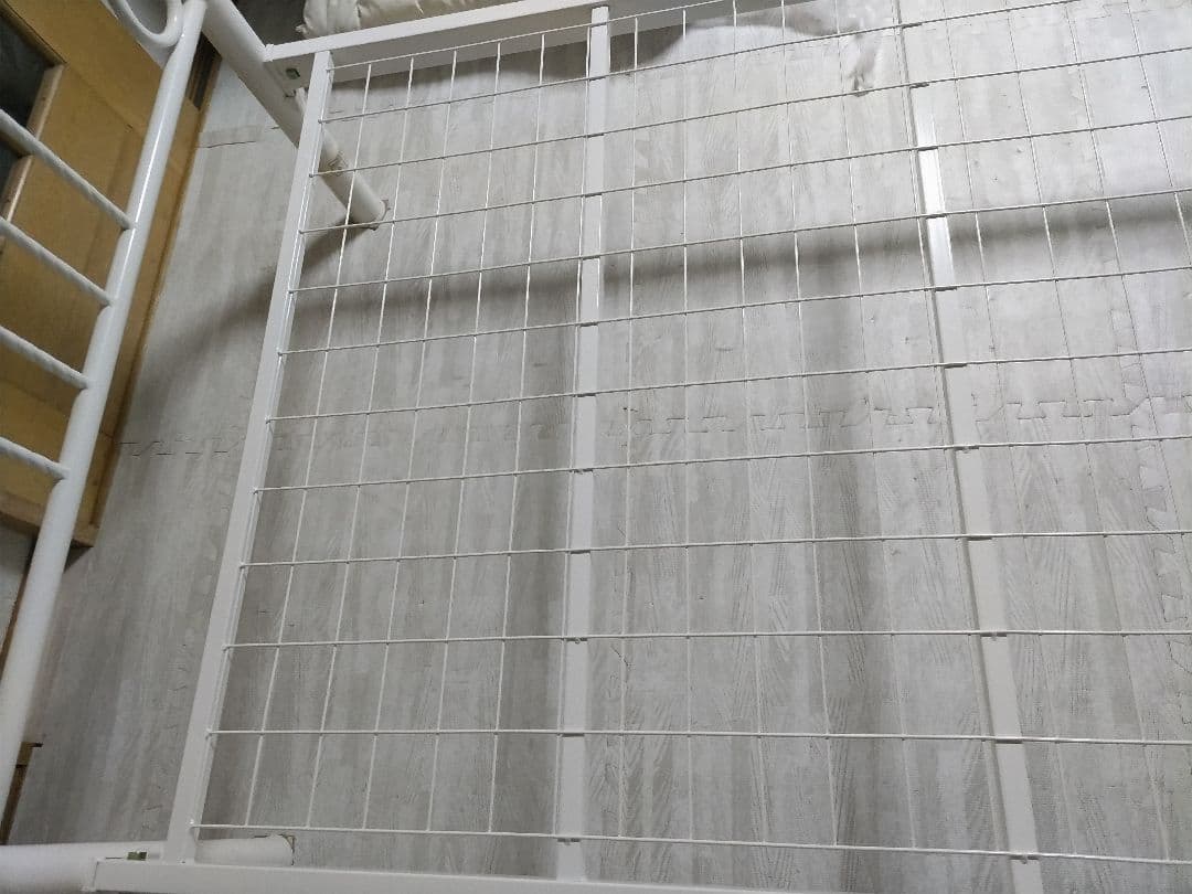 札幌市近郊の方限定！送料無料！ニトリ お姫様ベッド シングルパイプベッド