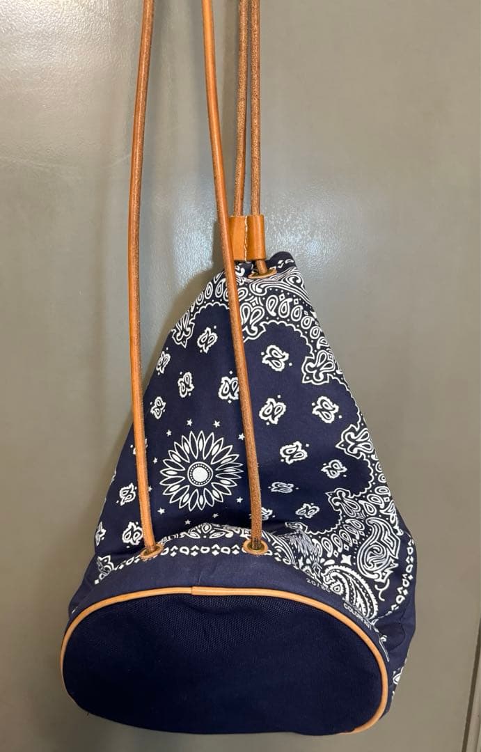 20/80 トゥエンティーエイティー　バンダナ柄　ナップサック　リュック