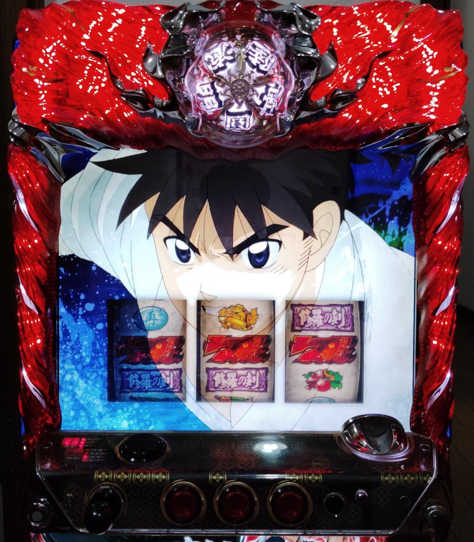 【パチスロ実機】SANKYO★パチスロ 修羅の刻【不要機付】