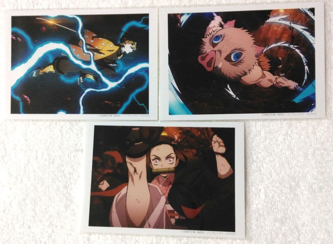 鬼滅の刃 無限列車編 ランダム 場面写ブロマイドくじ OP 煉獄杏寿郎