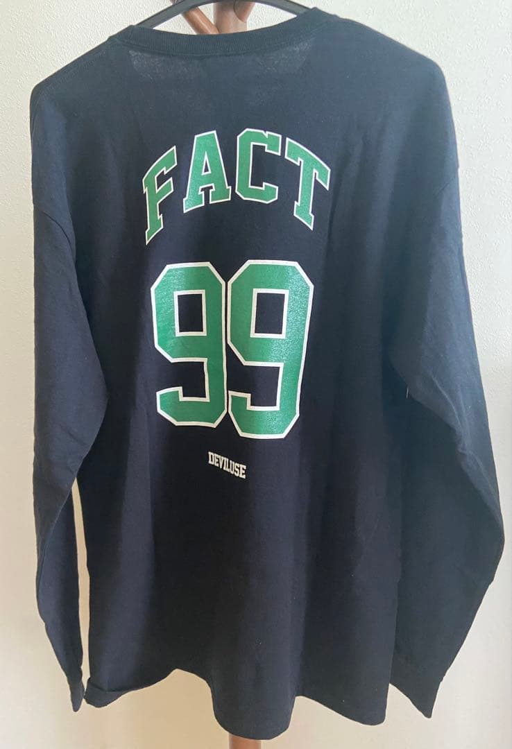 【FACT×Deviluse】ロングTシャツ Lサイズ