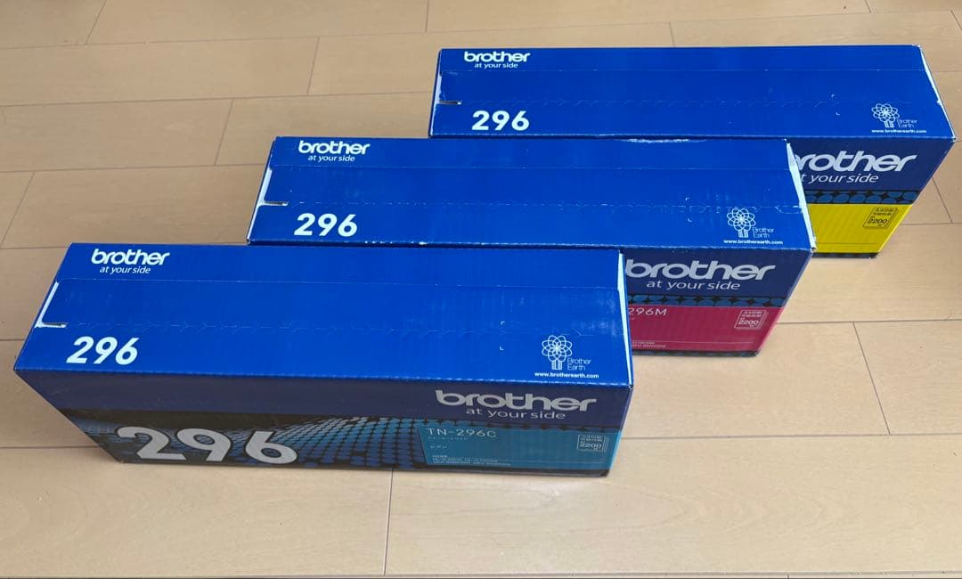 Brother TN-296 トナーカートリッジ 3色セット