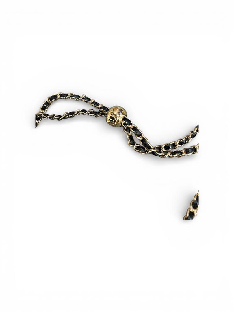 CHANEL ブラック キルティング iPhoneケース