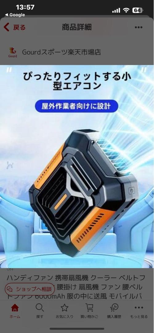 ハンディファン