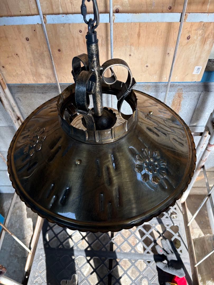 シャンデリア　アンティーク　希少品　昭和レトロ ランプ おしゃれ