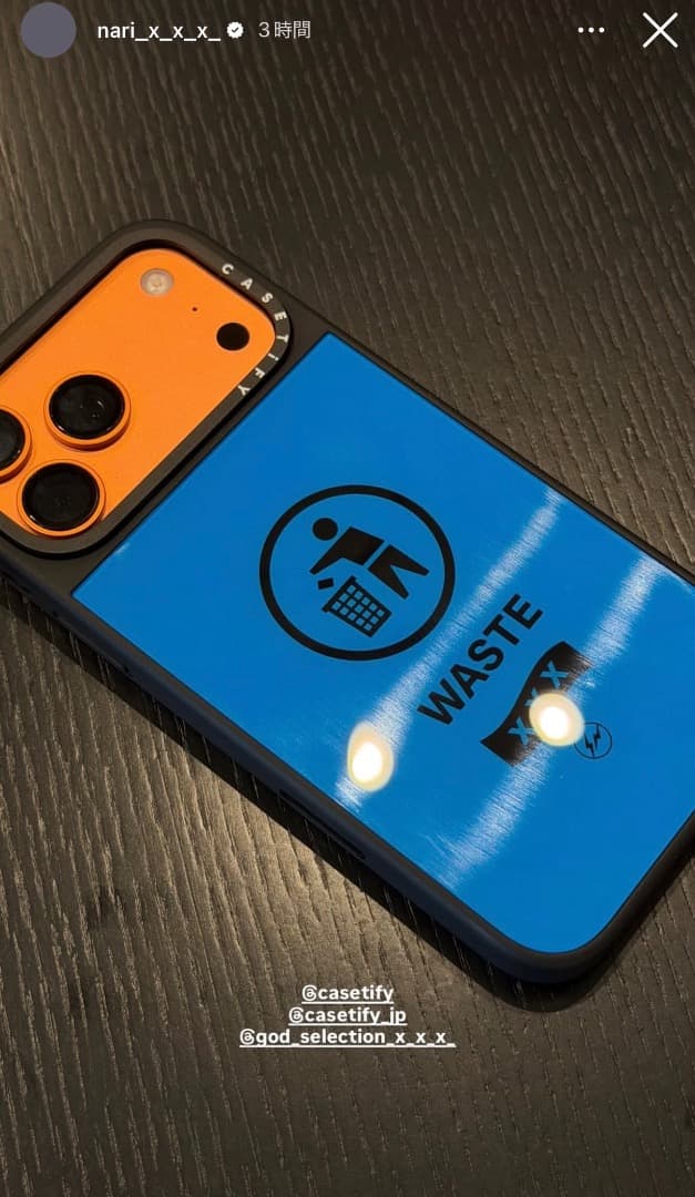 CASETiFY x fragment x XXX iPhone ケース