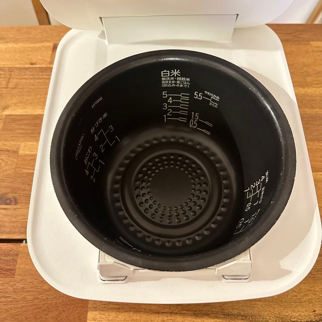 【美品】日立 HITACHI 炊飯器 RZ-C1000E7M 5.5号炊き
