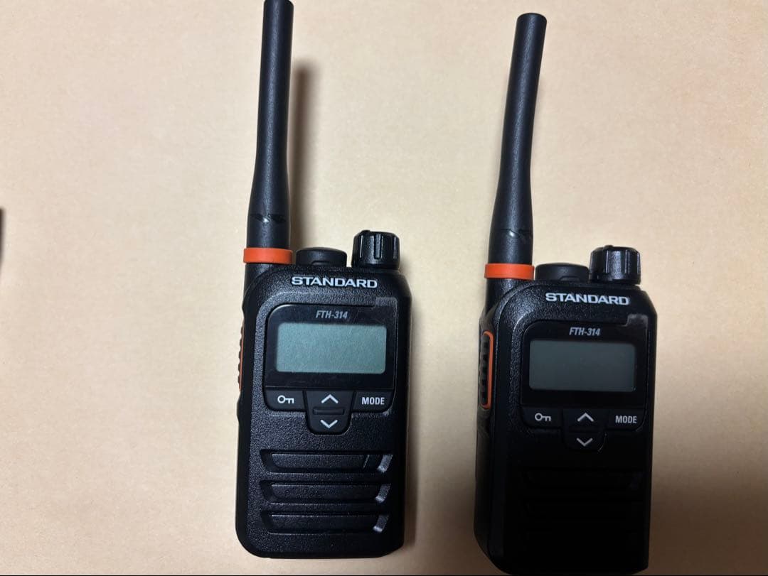 STANDARD FTH-314 特定小電力トランシーバー 2台（台数増減可）