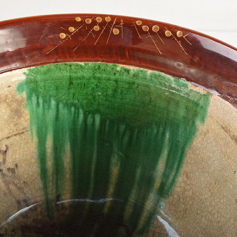 豊楽焼　四代豊助造　木具写し　鉢　共箱　C　6726C