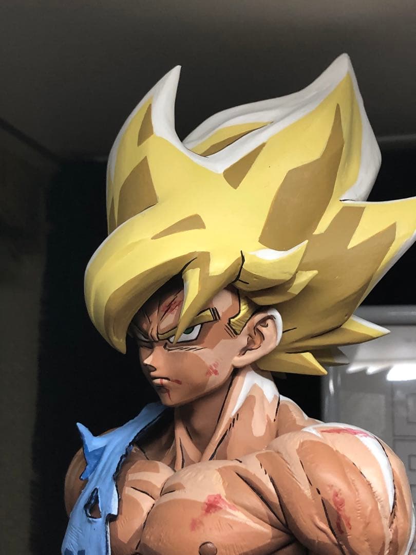 タ*ビ様 【改造リペイント品】SMSP スーパーサイヤ人　孫悟空