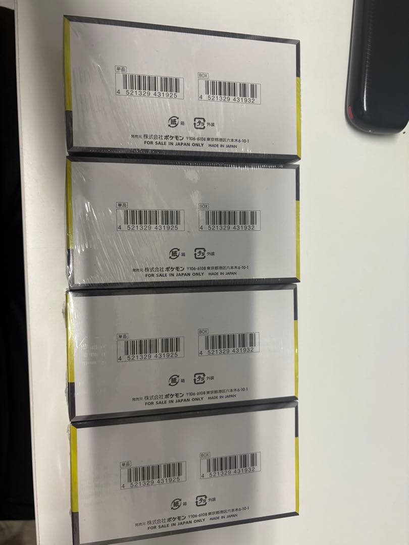 ポケモン　megaドリーム　4BOX未開封