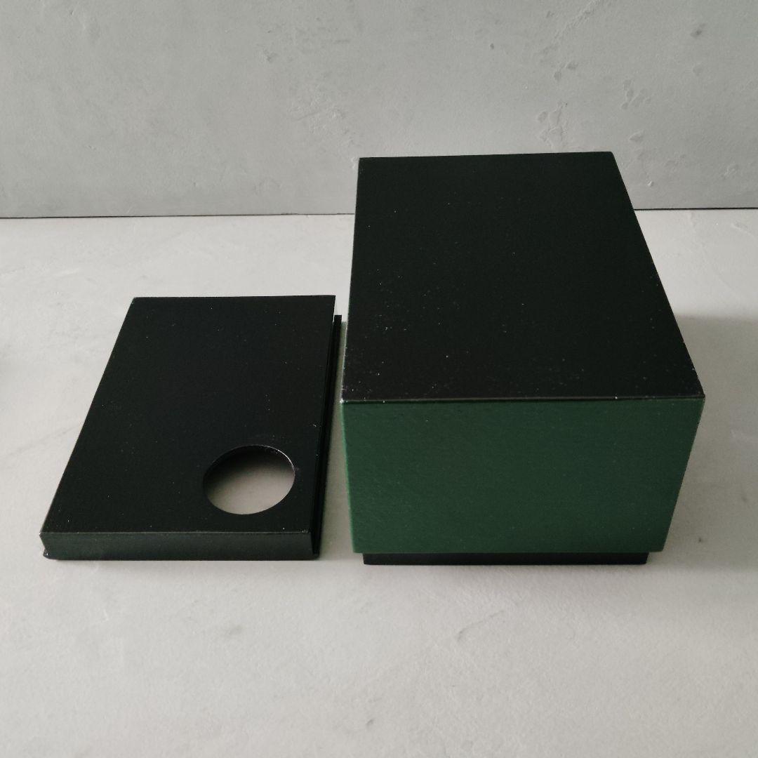 茶道具　利休茶箱　新一閑　綸子　漆塗　青漆(緑)　和の心