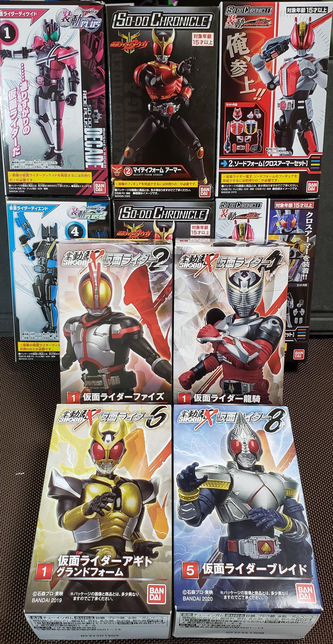 装動&SO-DO CHRONICLE&SHODO-X『平成ライダー1期セット』