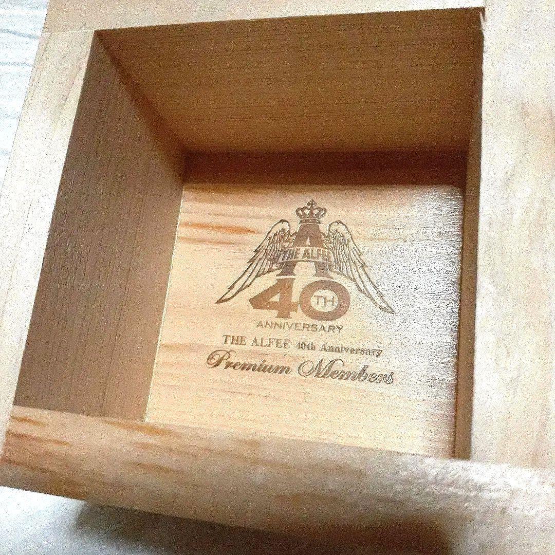 THE ALFEE 40周年記念サイン入り枡