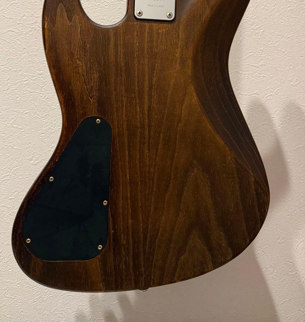 エレキベース Bacchus STD-JB5 5弦アクティブ　ASH 定価14万