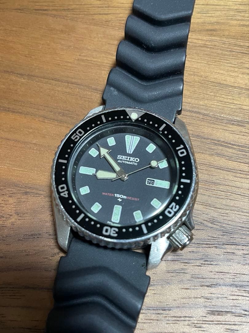 SEIKO ダイバー　自動巻　ジャンク　不動