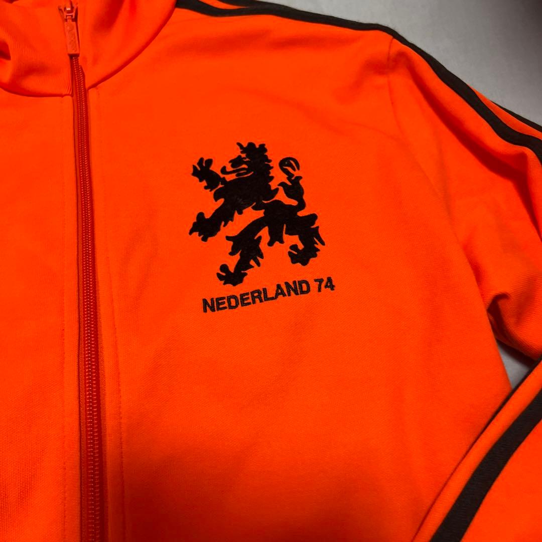 【希少品】00s 復刻 adidas サッカー オランダ代表 トラックジャケット