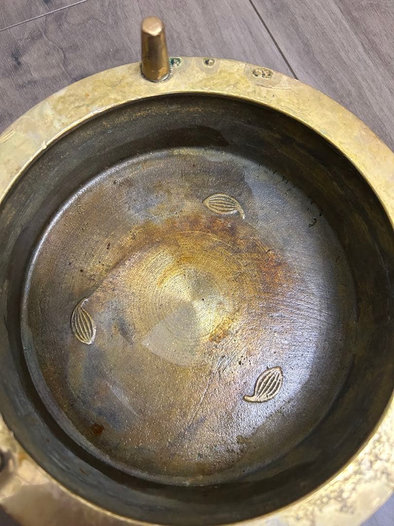 銅製 チャンチキ 鐘 仏具 ちんちん 鉦吾 重約1900克