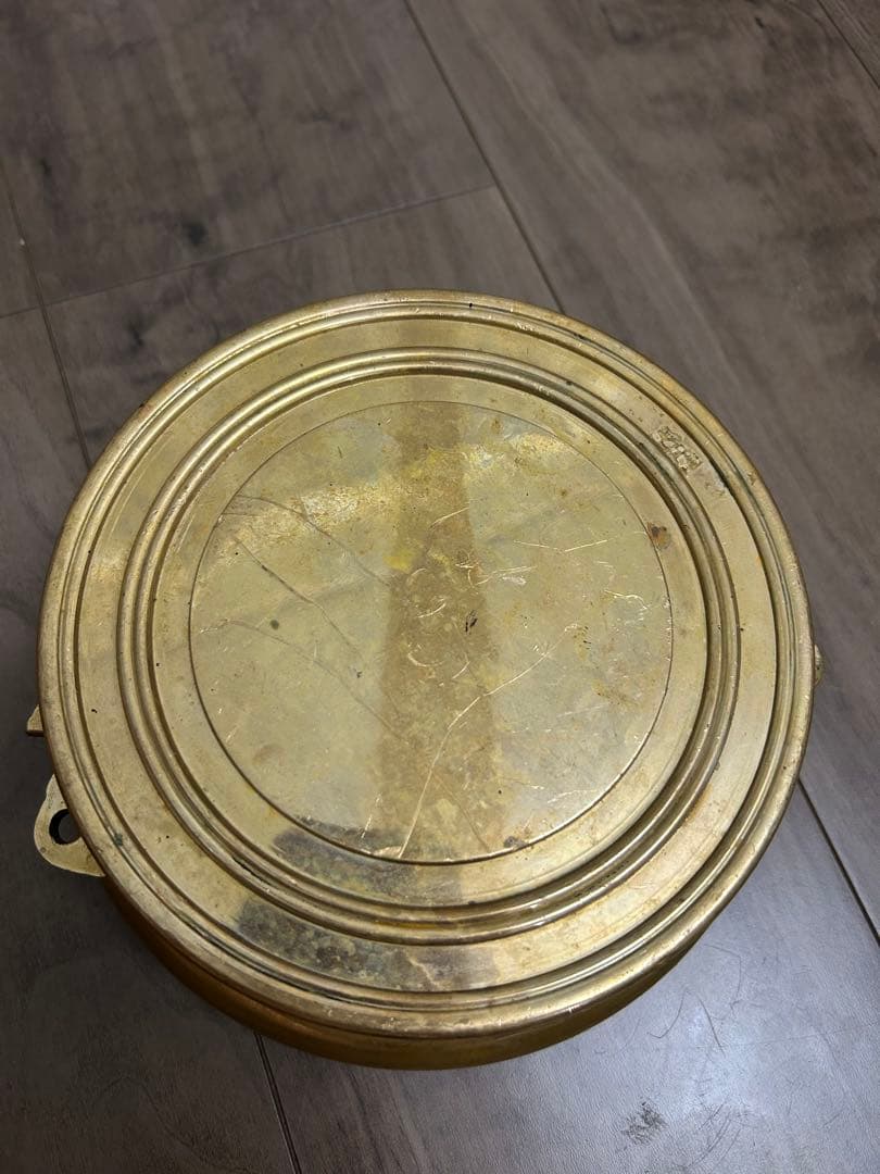 銅製 チャンチキ 鐘 仏具 ちんちん 鉦吾 重約1900克