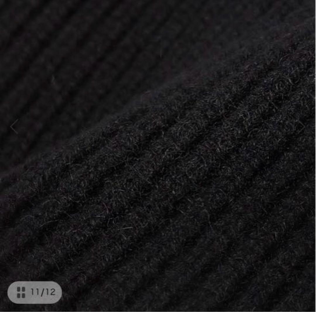 【未使用・タグ付】〈LANEUS〉BEANIE/ブラック