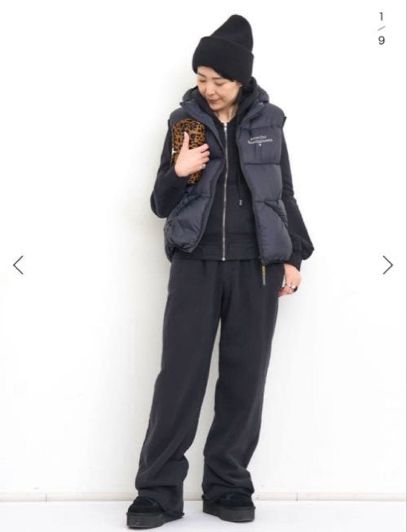 【未使用・タグ付】〈LANEUS〉BEANIE/ブラック