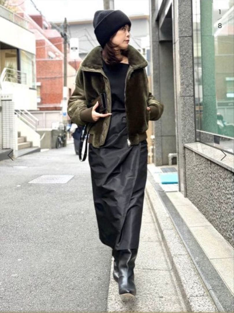 【未使用・タグ付】〈LANEUS〉BEANIE/ブラック