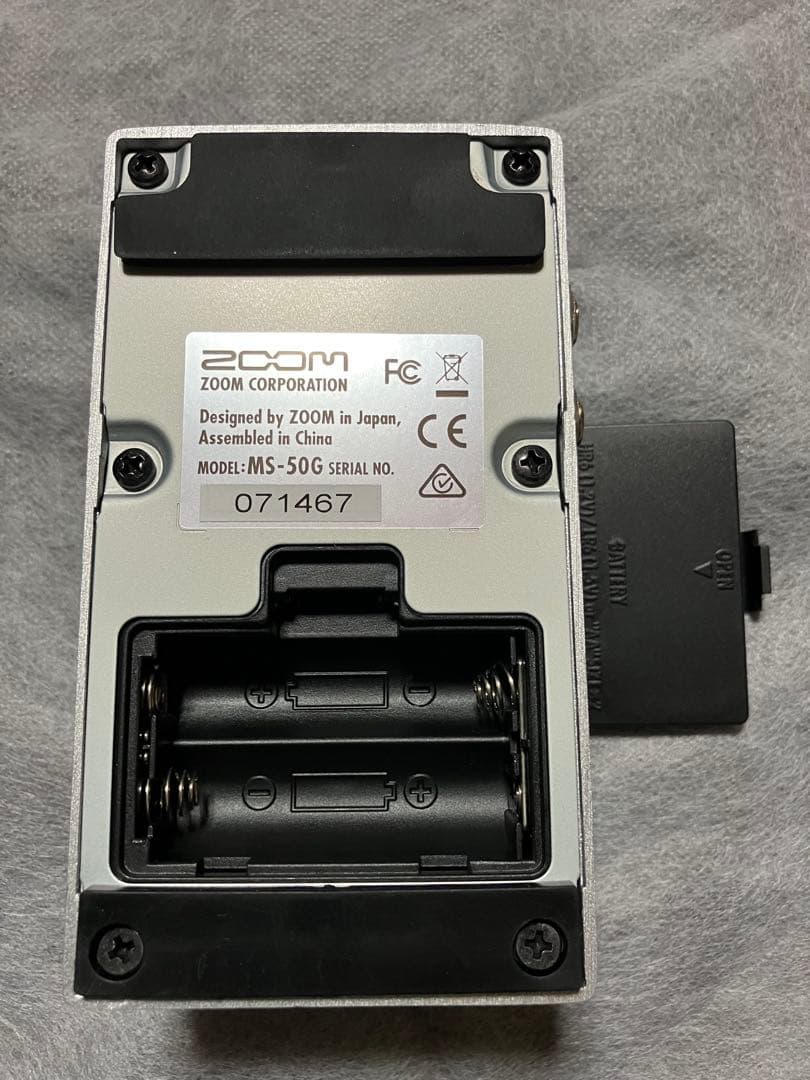 [美品]ZOOM MS-50G オーディオIF・カナレケーブル付