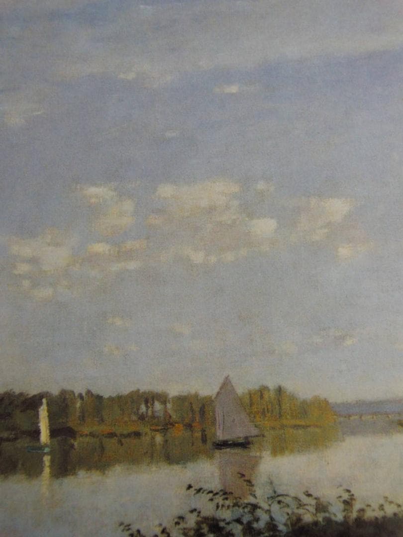 クロード・モネ、「Argenteuil」、厳選、希少大判画集・額装画、人気作品