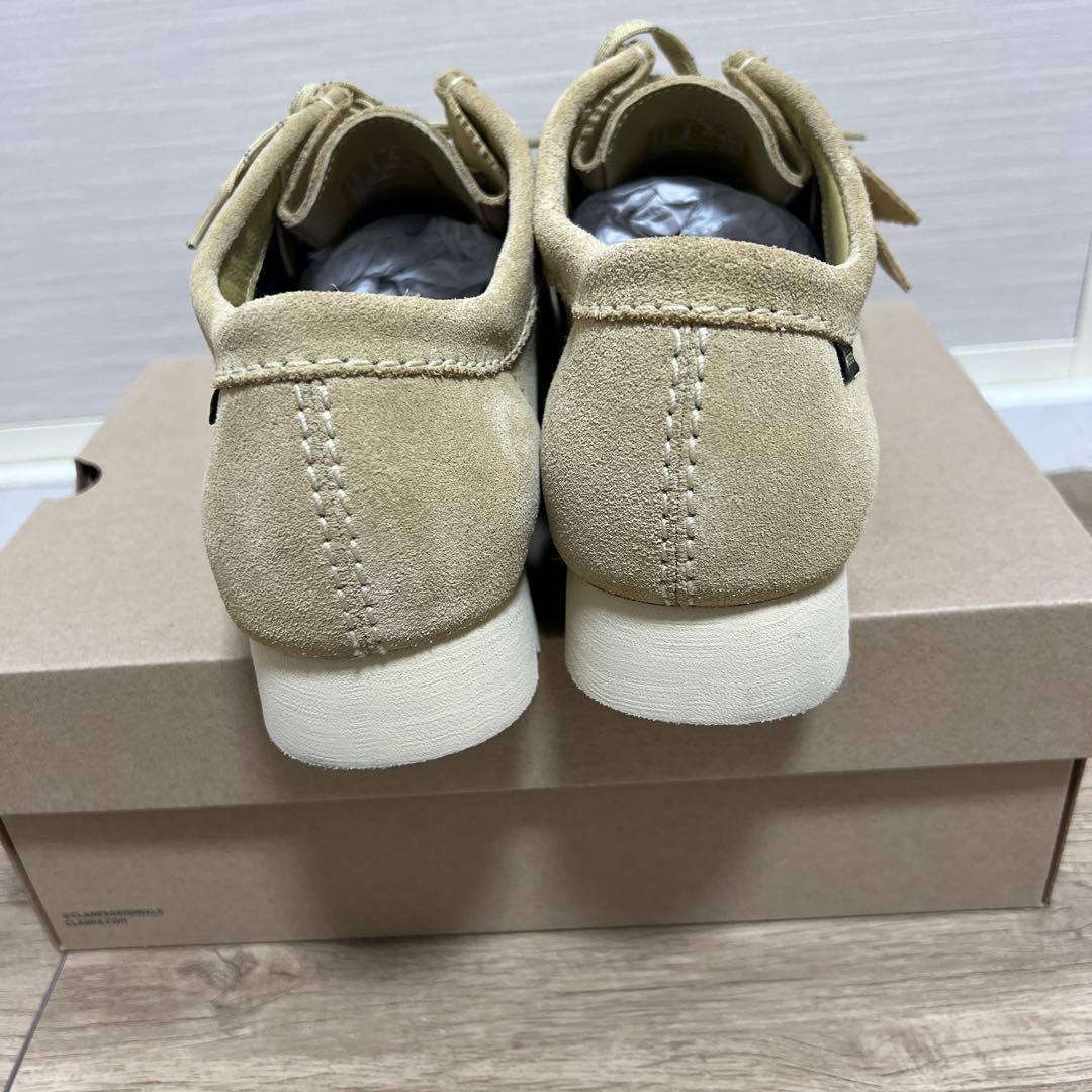 ClarksワラビーGORE-TEX メープル