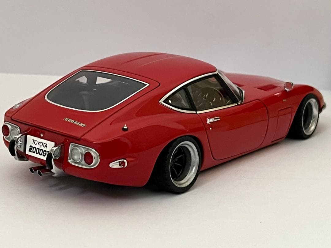 オートアート 1/18 TOYOTA 2000GT UPGRADED カスタム品