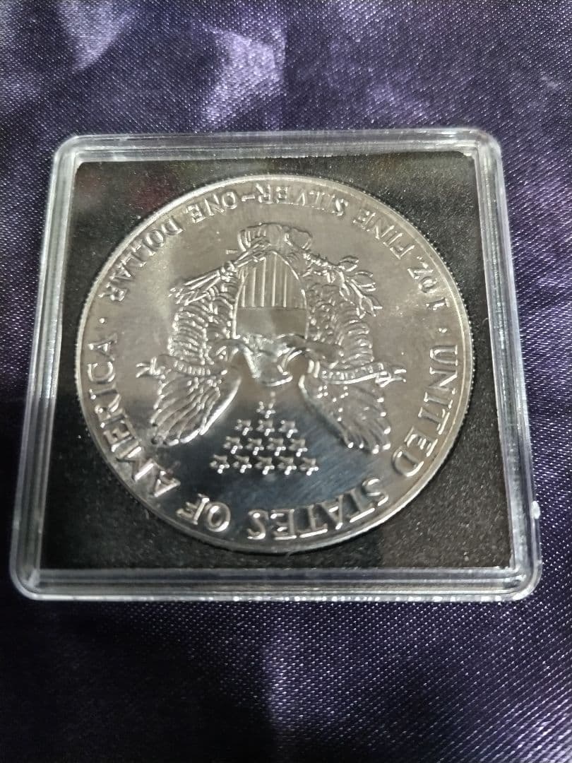 初年度品）1986年イーグル銀貨１オンス　ウォーキングリバティ