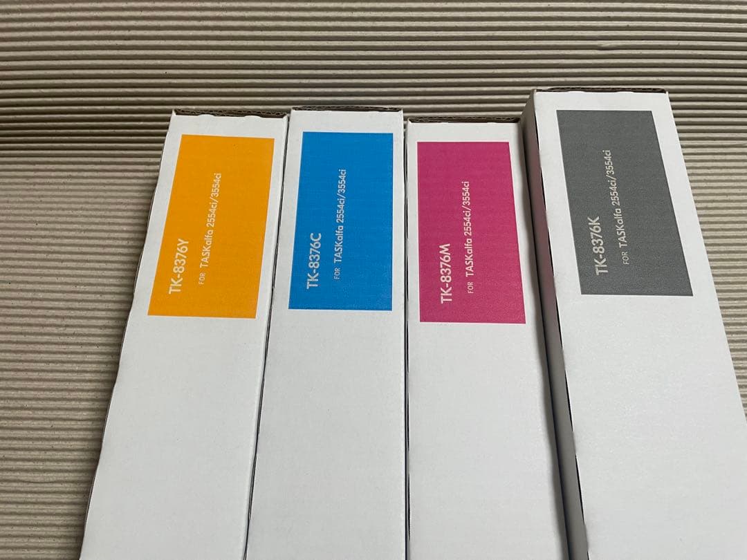 京セラ純正トナー　TK-83764色セット