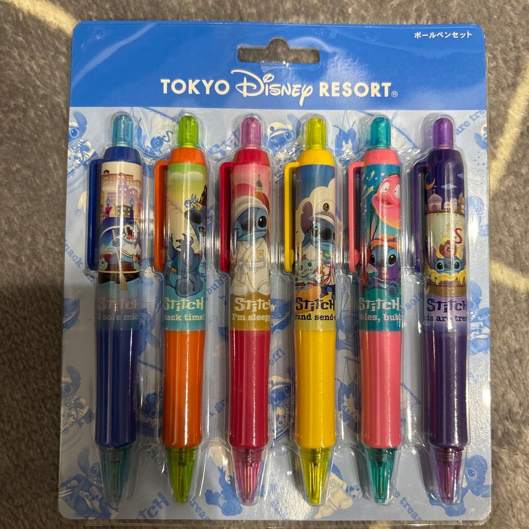 【レア】東京ディズニーリゾート　スティッチ　ボールペンセット