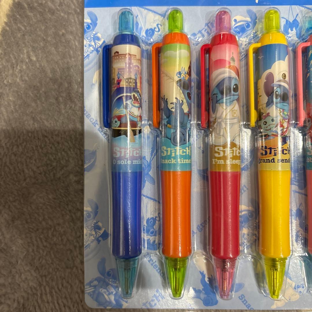 【レア】東京ディズニーリゾート　スティッチ　ボールペンセット