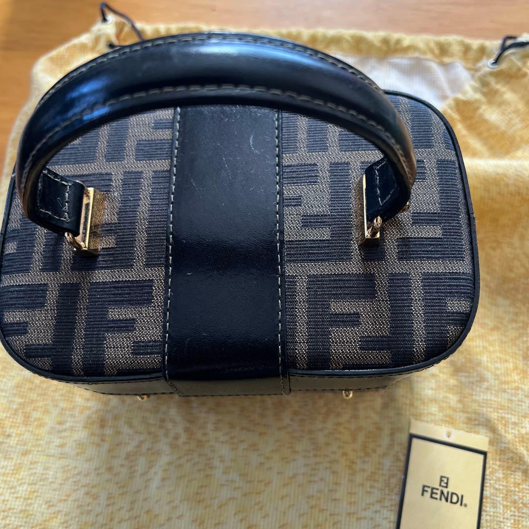 FENDI ヴィンテージズッカ柄バニティバッグ